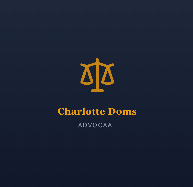 Advocaat Charlotte Doms